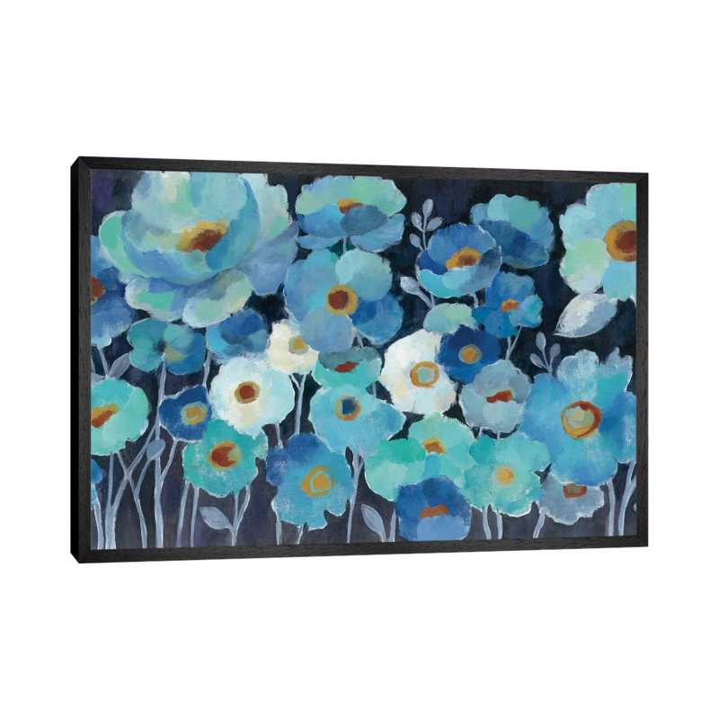 Silvia Vassileva - Print on Canvas, 66.04 cm H x 45.72 cm W, Black Floater Framed