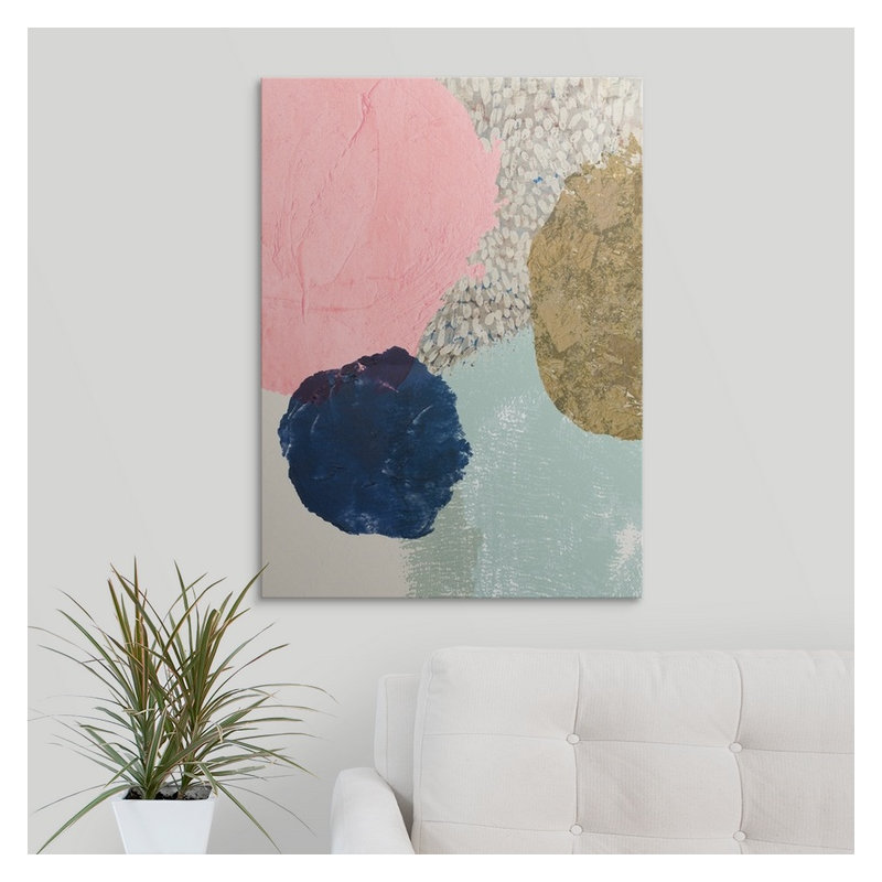 «Eclipse» - reproduction d'art, H 48 po x l 35 po x P 1,5 po, Toile tendue
