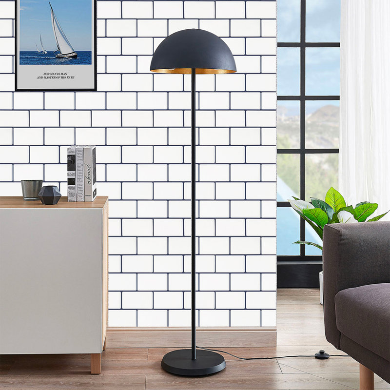 10Pcs Peel and Stick 1.2mm Wall Paneling, White 