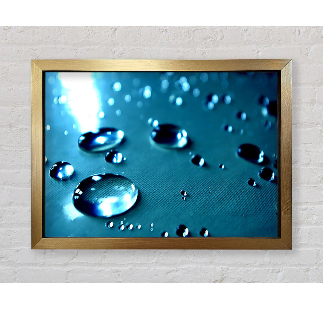 Drops Of Water - Einzelne Bilderrahmen Kunstdrucke