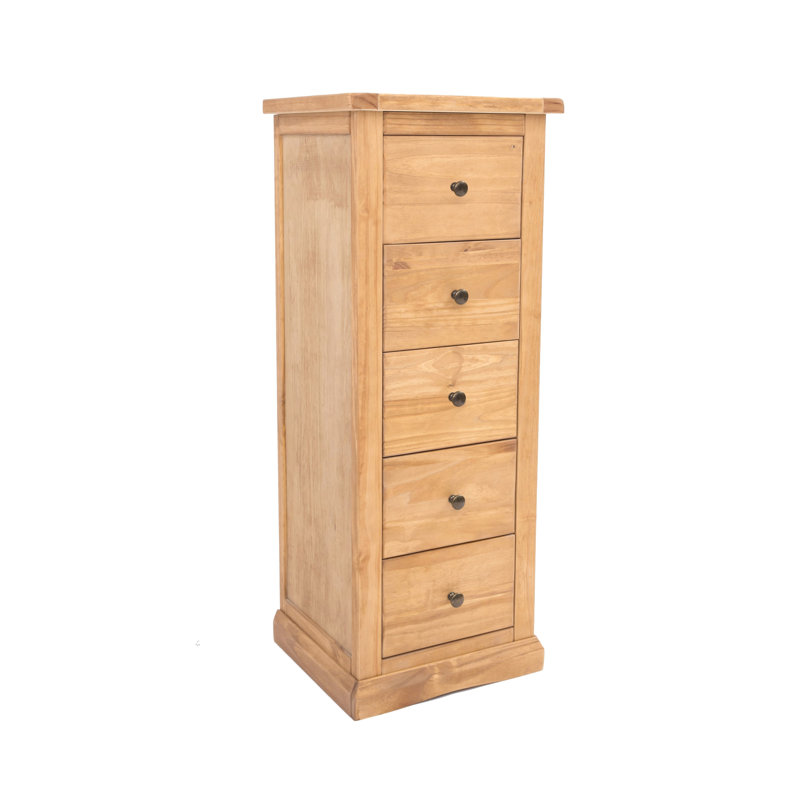 45 cm W Chest of 5 Drawers