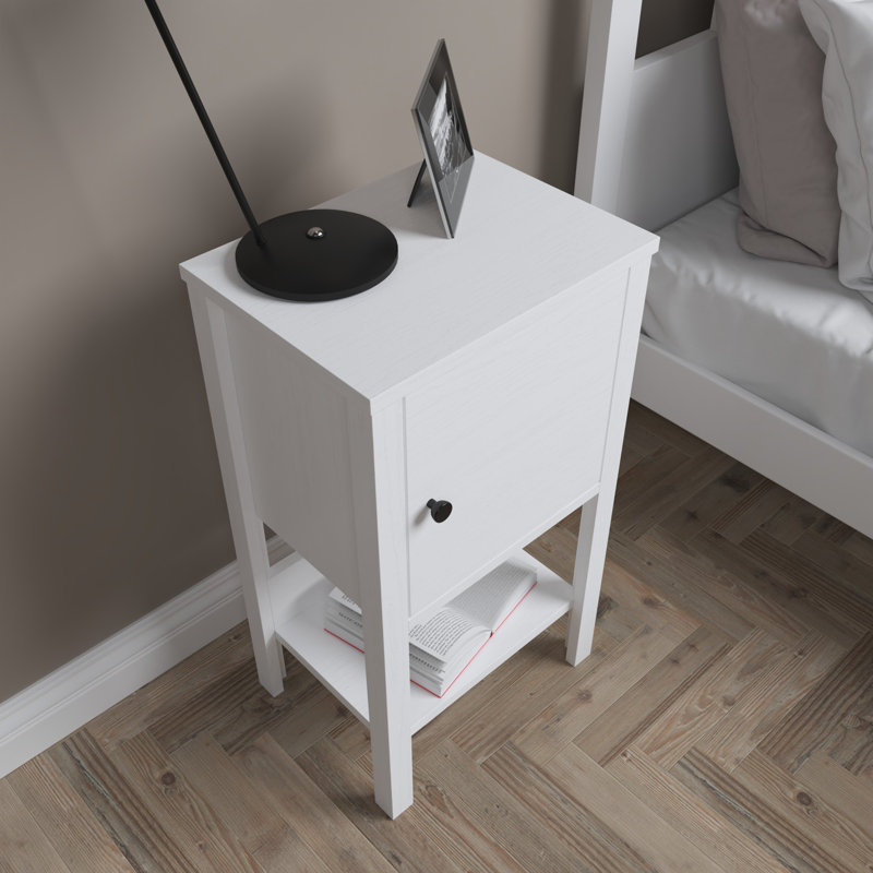 Cordelia 40cm W Manufactured Wood Bedside Table