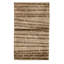 Hand Knotted Wool Area Rug in Gold