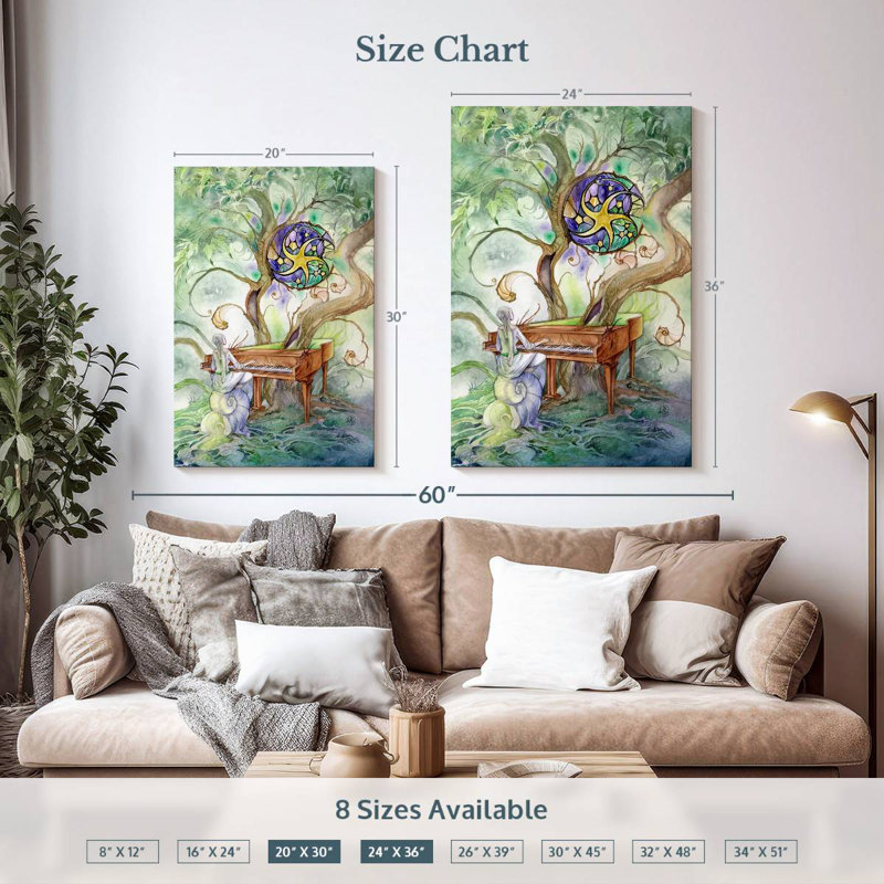 Abarca Nine Of Pentacles, 36" H x 24" W