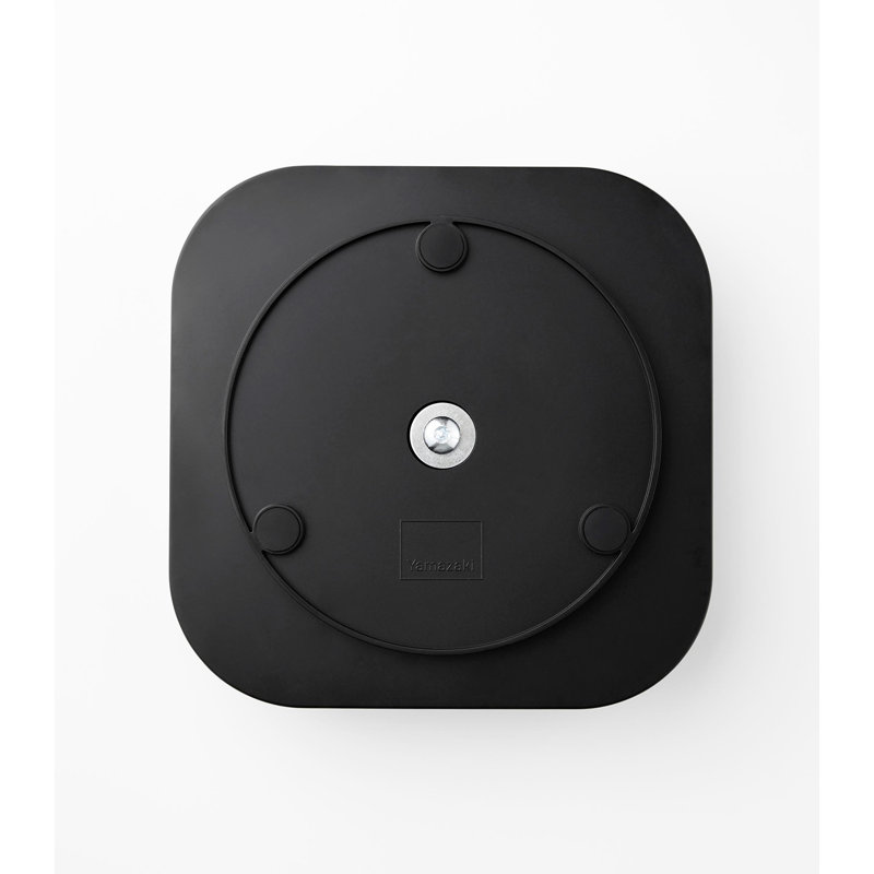 Black ABS Plastic Revolving Countertop Storage Tray