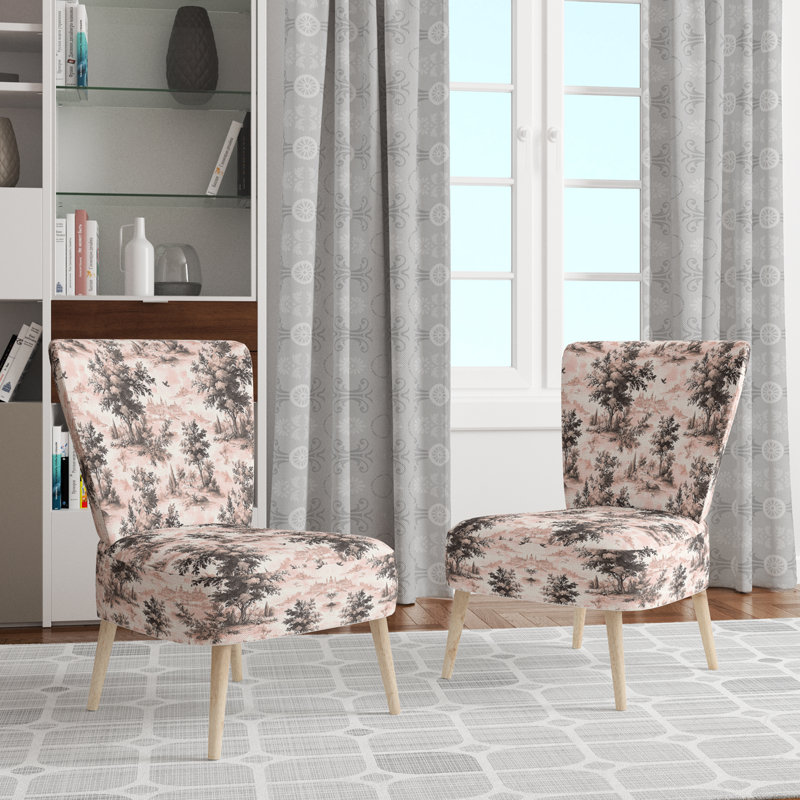 Chaise d'appoint French Country, Chaise d'appoint sans accoudoirs