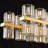 Machalik 60 - Light Crystal Dimmable Kitchen Island Rectangle Chandelier-908743099
