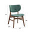 Ensemble de 2 chaises d'appoint Bevis Green
