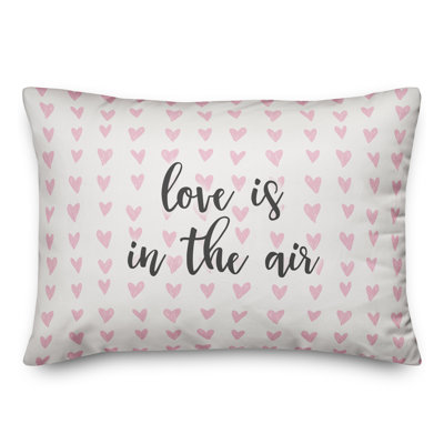  Coussin "Love is in the air"