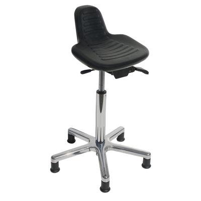 Adjustable Height Ergonomic Industrial Stool
