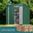 Aiho 6 ft. W X 4 ft. D Galvanized Steel Horizontal Storage Shed-65754511