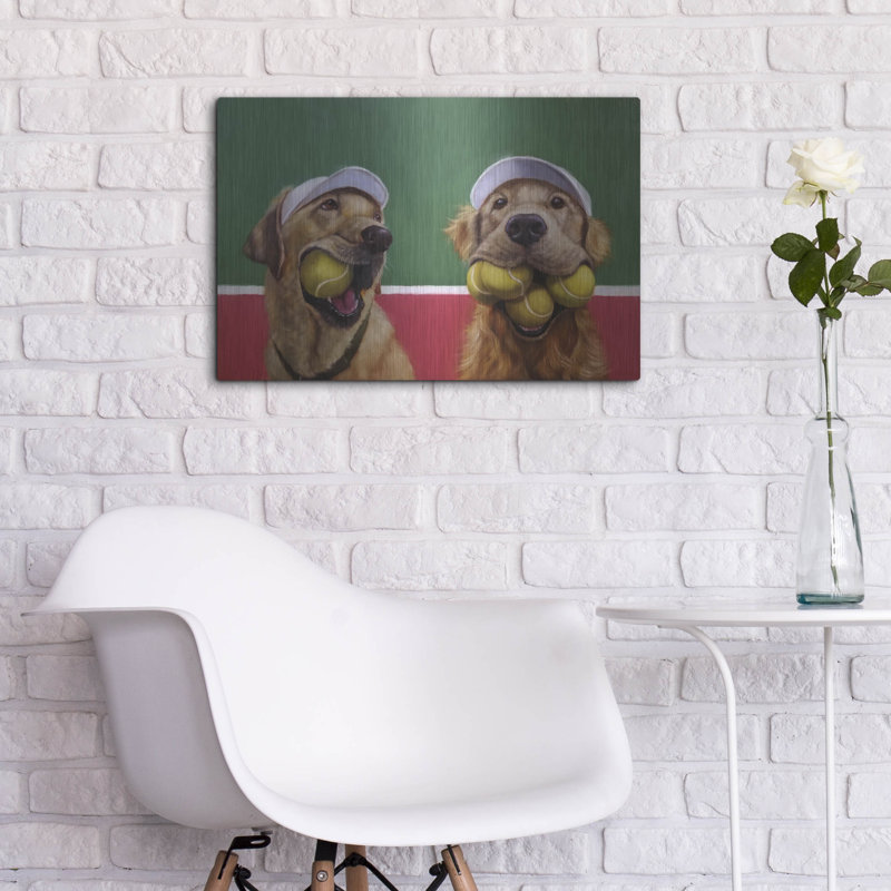 «Ball Hog» par Lucia Heffernan, H 16 po x l 24 po