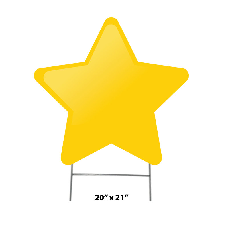 Piquet de jardin étoile