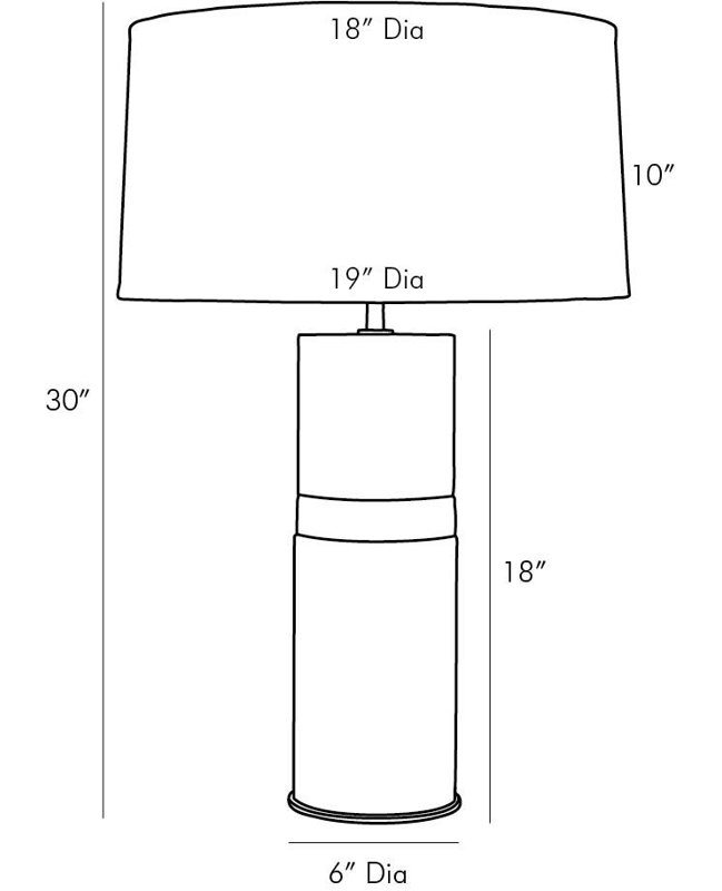 Whitman Table Lamp