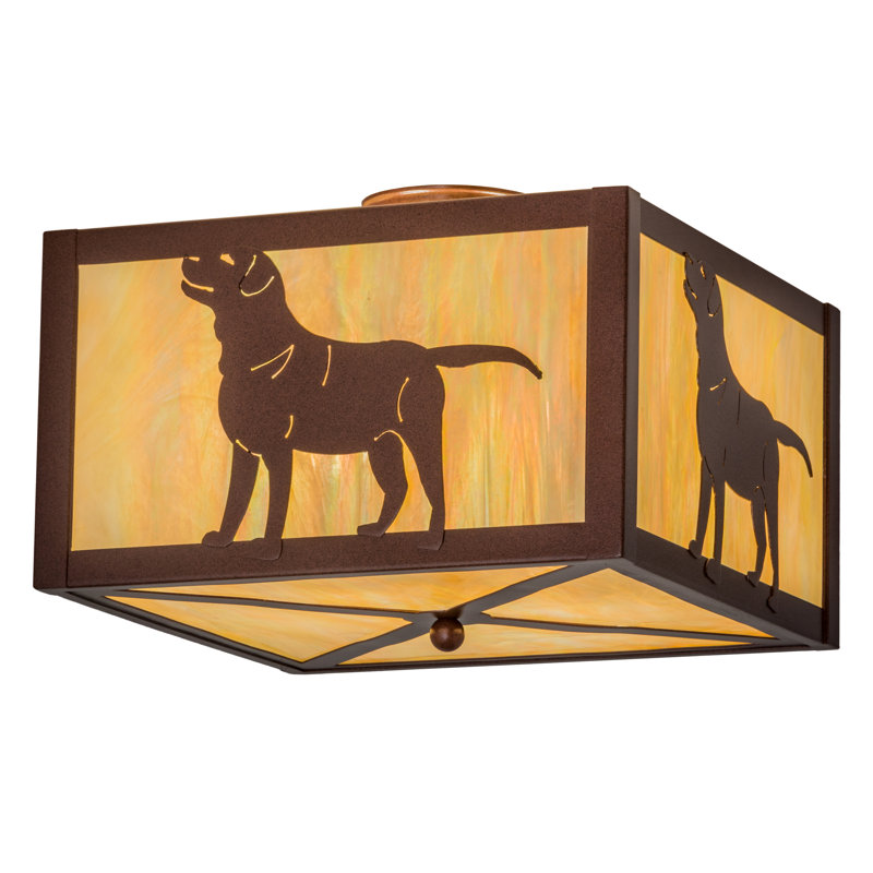 Rustic Lodge 2 - Light Flush Mount