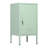 Metal Locker End Table Multi Storage Cabinet with 2 Adjustable Shelf-1729795562