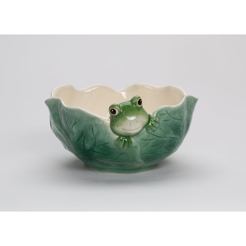 Small Frog Candy Bowl - 4 3/4"D