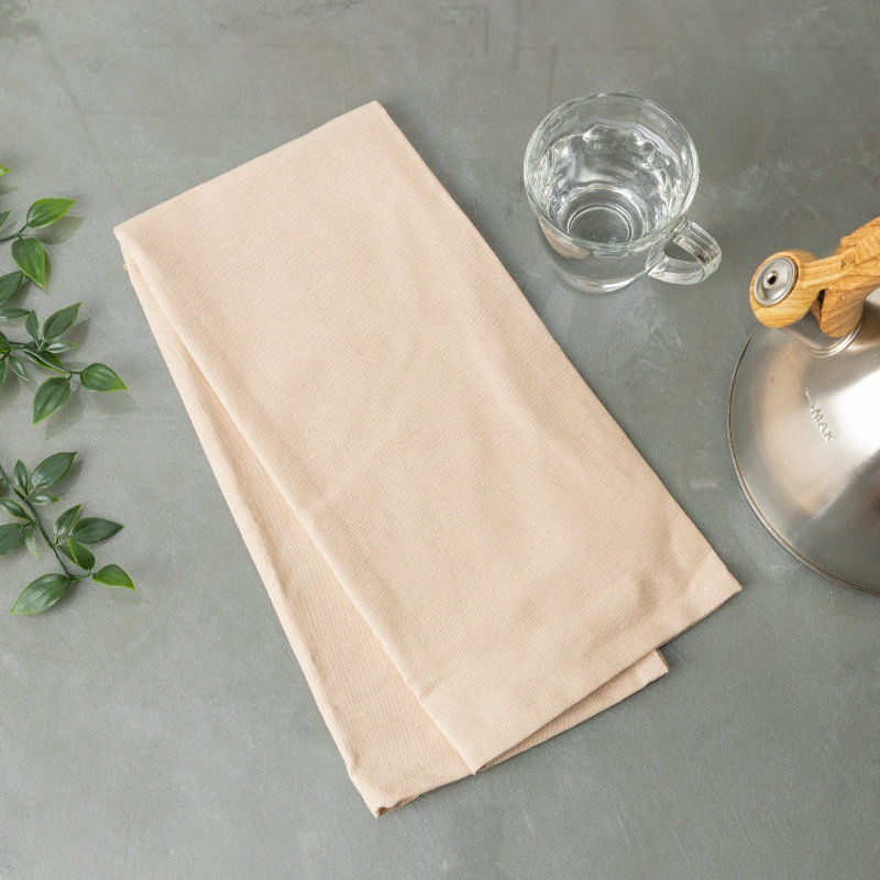 Serviette à thé de qualité supérieure, Taupe