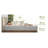 Twin Size Memory Foam Mattress, 6 Inch Cooling Green Tea Gel Mattress - CertiPUR-US Certified for Bedroom, Dorm & Guest Room