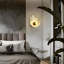 Odessa - Marble Shell Pearl Wall Light – LED White Marble Wall Art Sconce