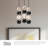 Onyx 12 - Light LED Cluster Pendant-88045394