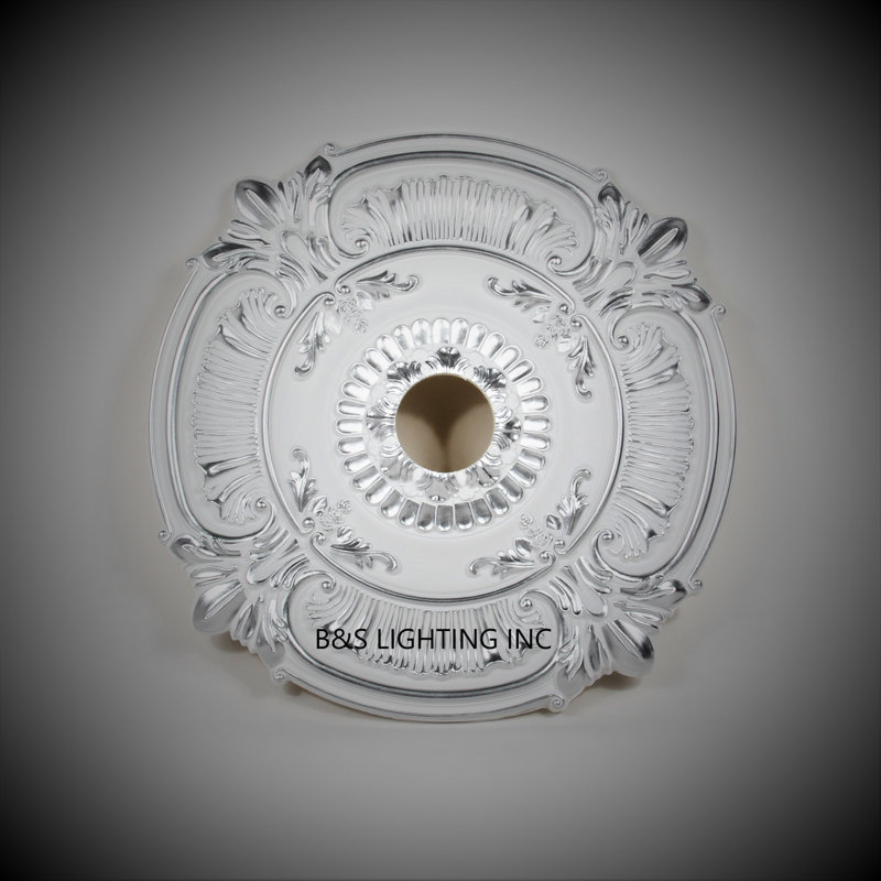 Ceiling Medallion, White