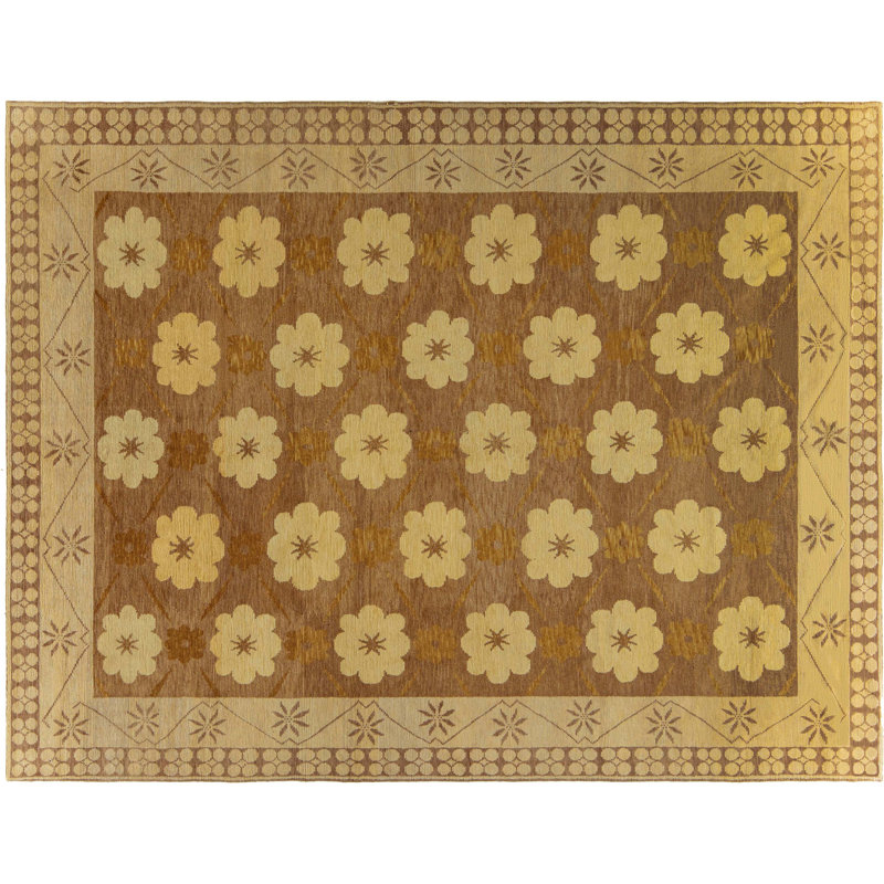 Modern One-of-a-Kind Rectangle 9'2" X 11'8" Area Rug