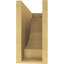 Bois de cèdre alpin brut, grain de bois TimberThane, brun clair apprêté-87472094