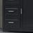 Tall And Wide Storage Cabinet With Doors For Bathroom/Office, Three Drawers-1875788564