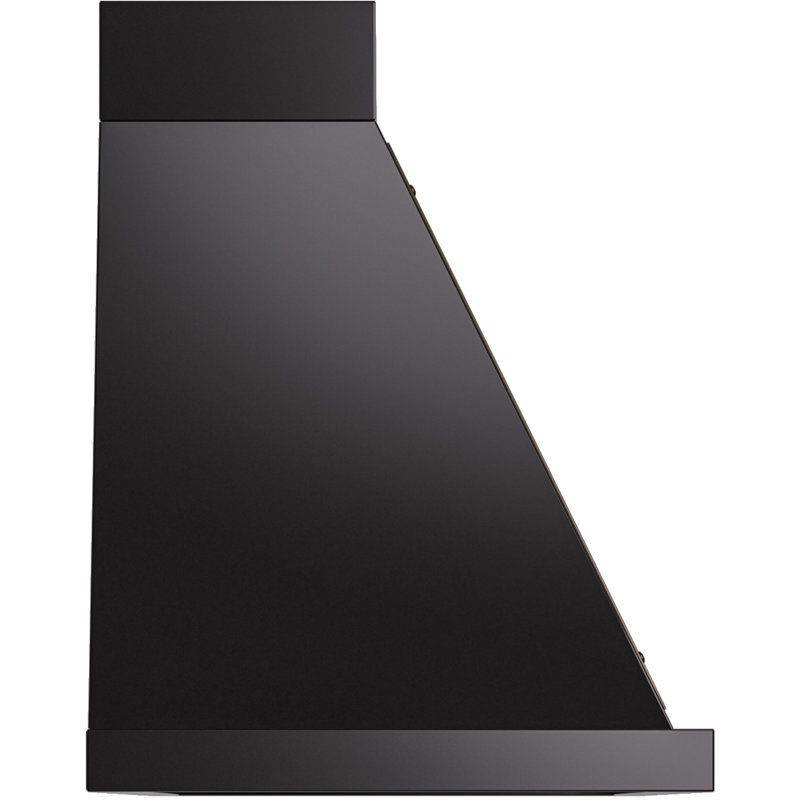 ILVE Nostalgie II Noblesse 48 in Range Hood, Glossy Black/Bronze