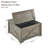 Coffee Table In Rustic Gray