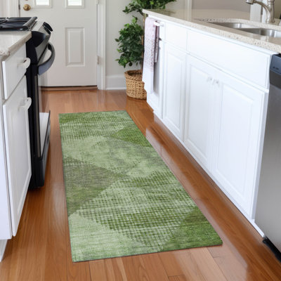 Premium Machine Washable Corum AMF1065 Diamond Rug