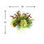 Hydrangeas and Berries Embellished with Festive Greens