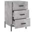 Mevsud 40cm W Iron Bedside Table-891892883