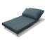 Fauteuil convertible en polyester de 36 po de largeur-22438653