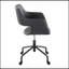 Chaise de bureau moderne et ajustable avec dossier ergonomique pour un confort accru