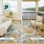 Tapis tropical intérieur / extérieur lavable à la machine Chantille ACN2960-1139063148-1139063151