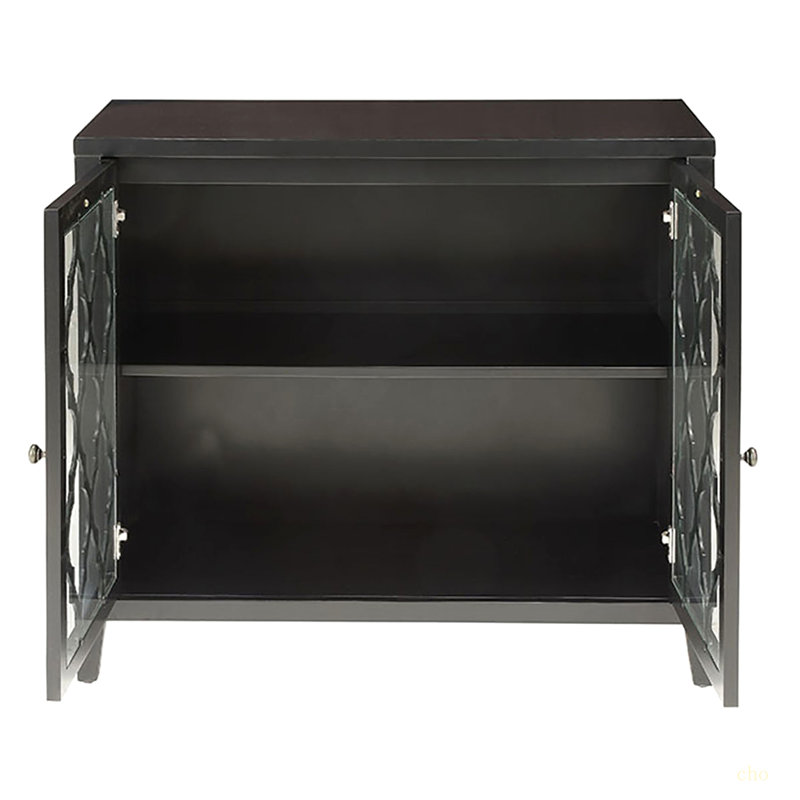 Black Console Table With Shelf Inside