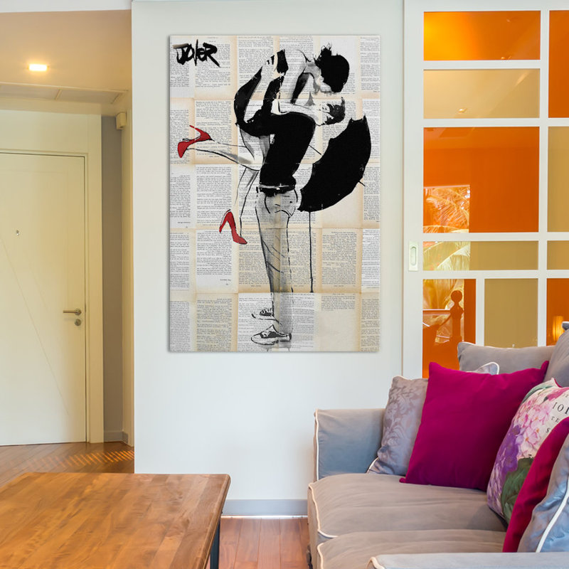 « always », reproduction d’art sur toile tendue, H 12 po x l 8 po x P 0,75 po, Toile tendue, Pas de tapis