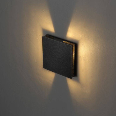 UltraBeam 1 Watt LED Square Halo Effect Recessed Outdoor Step Light