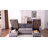 U-shaped Chenille Sofa Pull-out Sofa Bed with Large Storage Space-1400342655