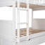 Lit superposé avec lit mezzanine attaché-401967776