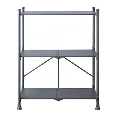 Hand-Brushed Finish Console Table