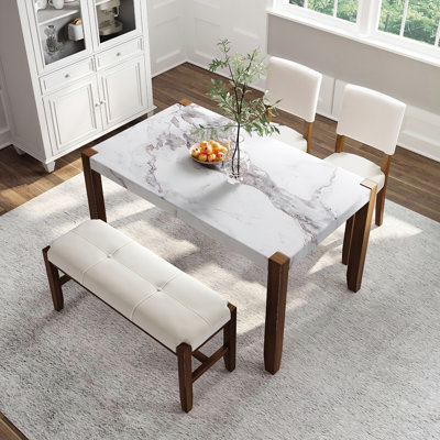 Ensemble de mobilier de salle à manger moderne 4 pièces