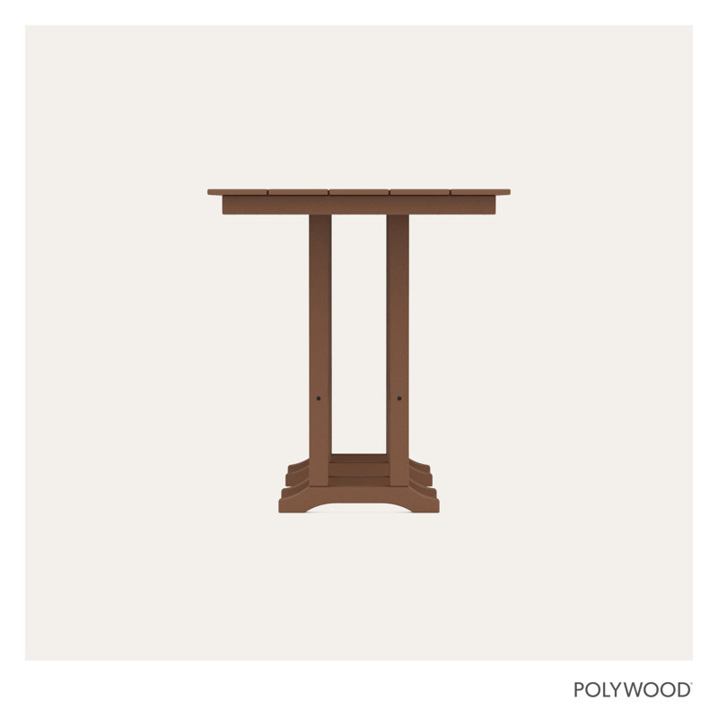 Farmhouse 37" x 72" Dining Table, Brown, 42.06"H x 37.72"W x 72"L