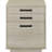 Contemporary, 3 - 4 Drawers, Office File Cabinet, Freestanding, White Washed Grey, Arm, Design, Construction And Gray Freestanding Drawer Cabinet For Home Office, Arm And Contemporary Style, Main