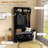 3-In-1 Hall Tree, Entryway Bench With Coat Rack, Mudroom Bench With Shoe Rack, 2 Storage Drawers, 4 Hooks And Padded Seat Cushions For Hallway-1251343371