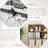 9-Cube Bookcases, Closed Back Bookshelf Storage Unit, Style Cabinet for Living Room Bedroom Office-916077978-916077979
