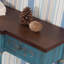Console américaine à tiroirs peints