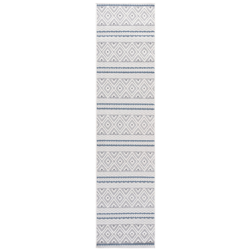 Tapis d'intérieur à motif géométrique Veranda Performance, Tapis de couloir 2 pi 2 po x 9 pi